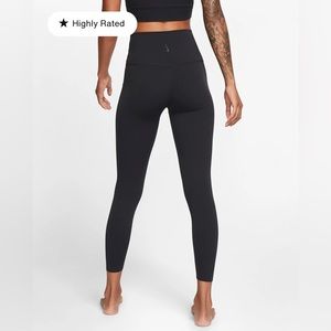 Nike high rise waist Dri Fit Tight Yoga legging L